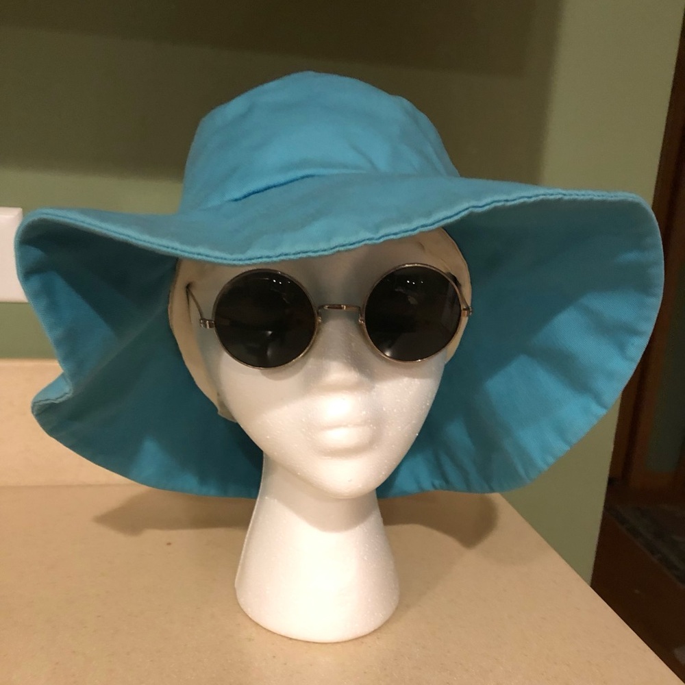 Vintage Halloween Hippy Hat-and Sunglasses